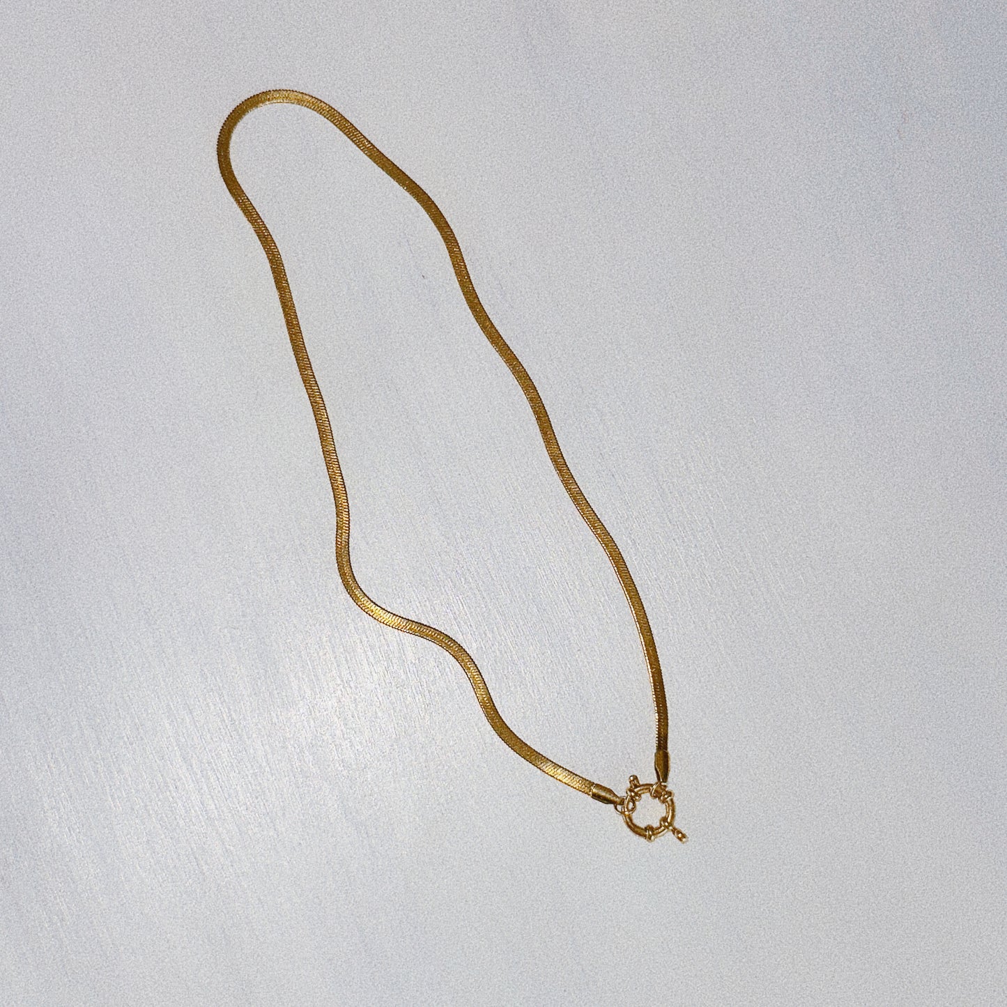 Sun Melt Chain Necklace
