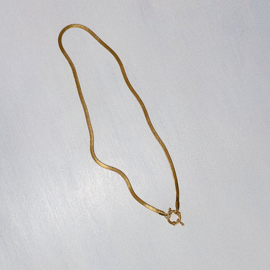 Sun Melt Chain Necklace