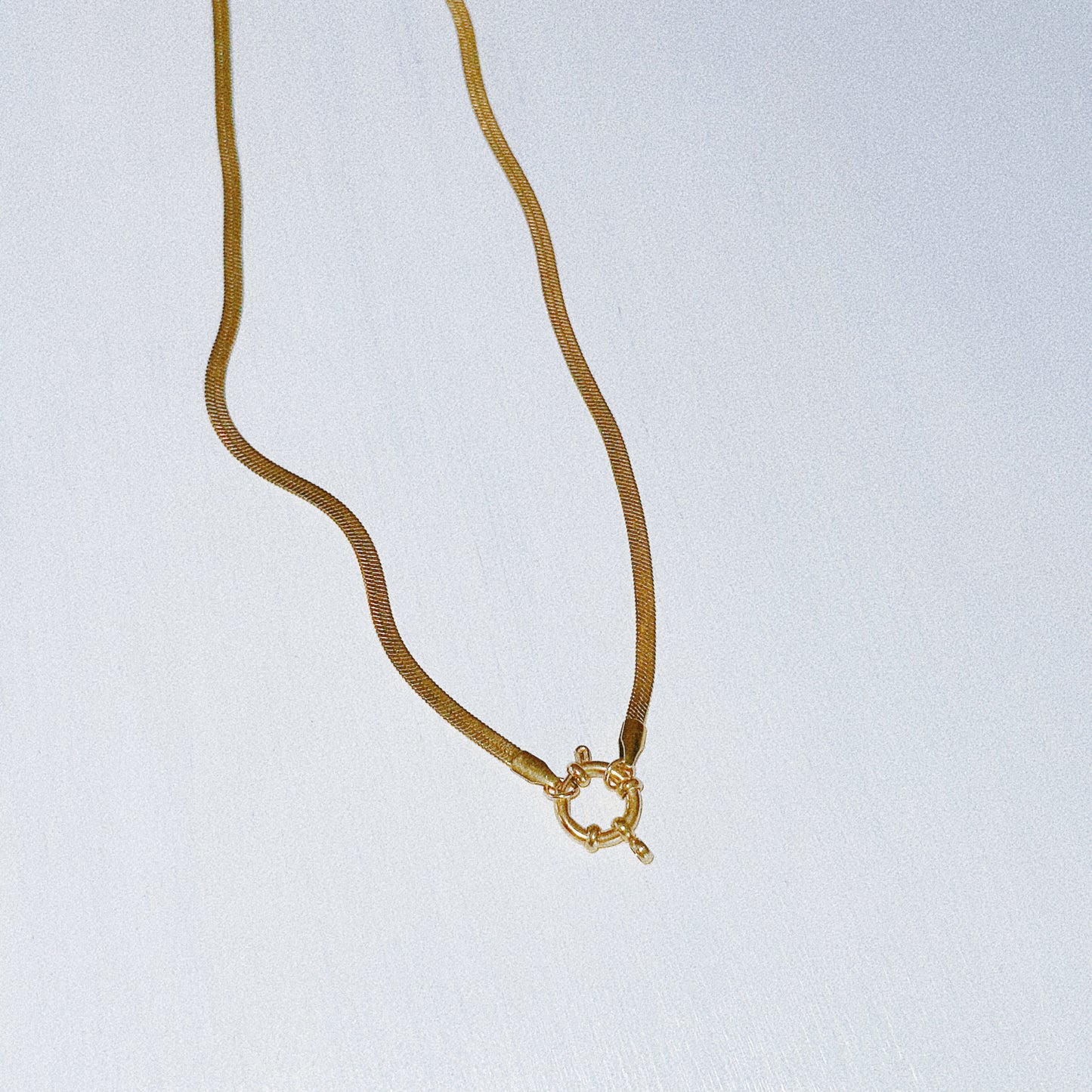 Sun Melt Chain Necklace