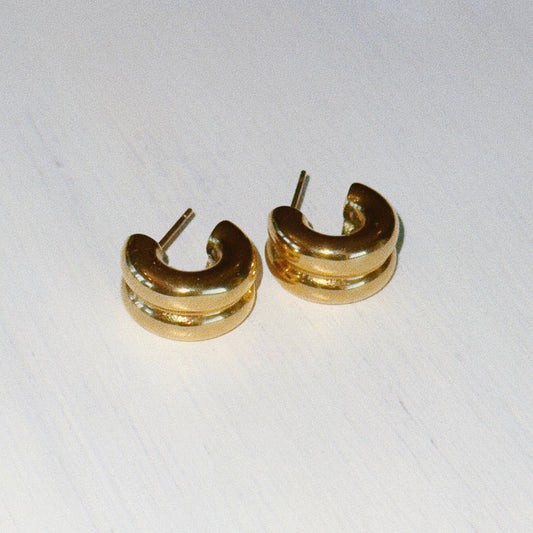 Sage Double Hoop