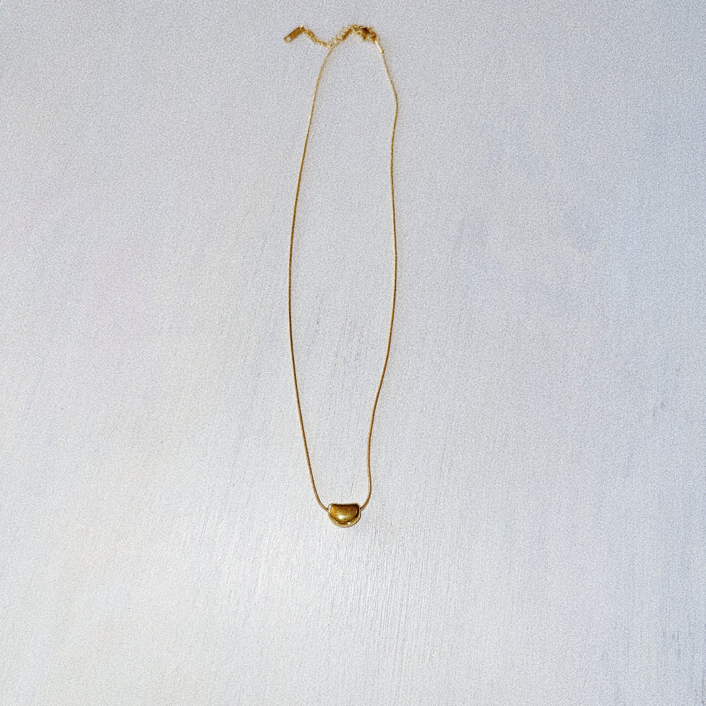 Golden Bean Necklace