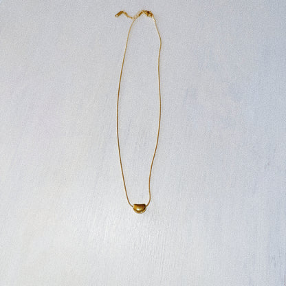 Golden Bean Necklace