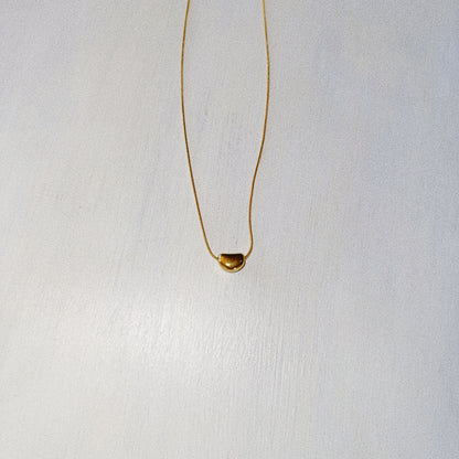 Golden Bean Necklace