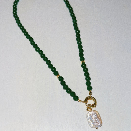 Sunlit & Fern Necklace