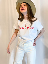 Load image into Gallery viewer, French Connection T-Shirt Bonjour
