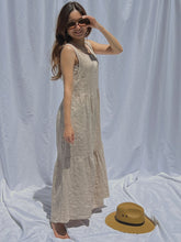 Load image into Gallery viewer, VENICE LINEN MIDI DRESS
