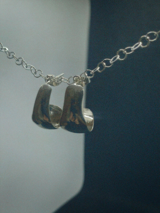 sterling silver 925 hoops las bam 